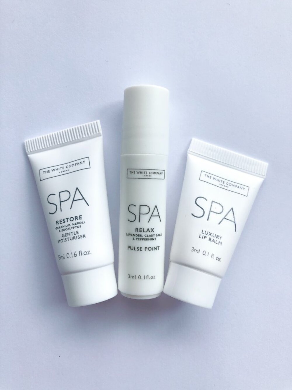 5/$20 The White Company samples